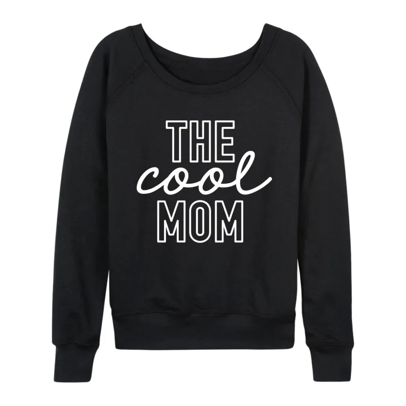 Instant Message - The Cool Mom - Women's French Terry Long Sleeve Pullover sold by Zulily