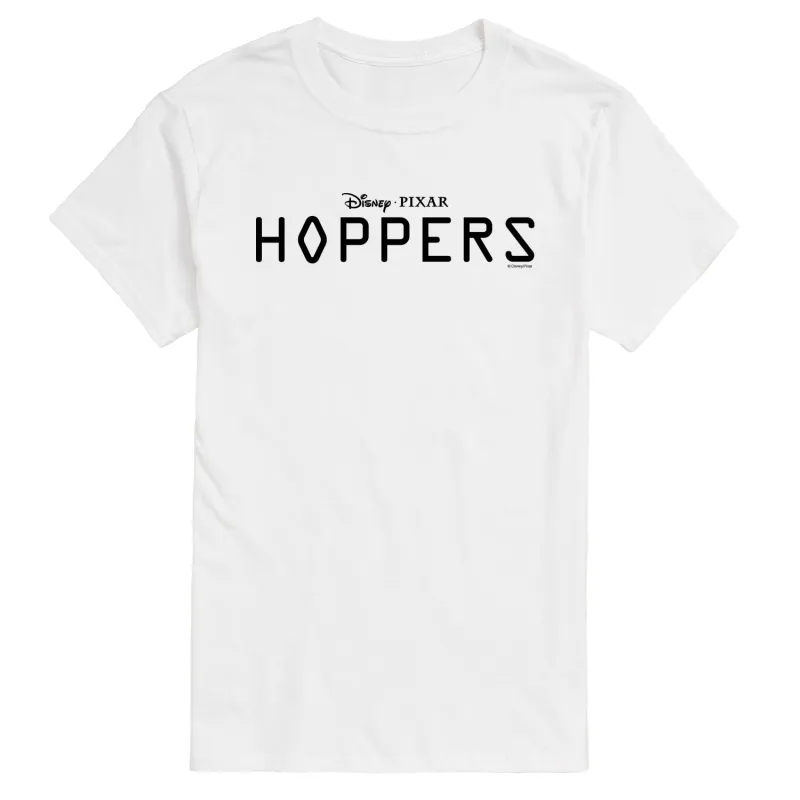 Hoppers - Black Logo - Men's Short Sleeve Graphic T-Shirt made by Zulily