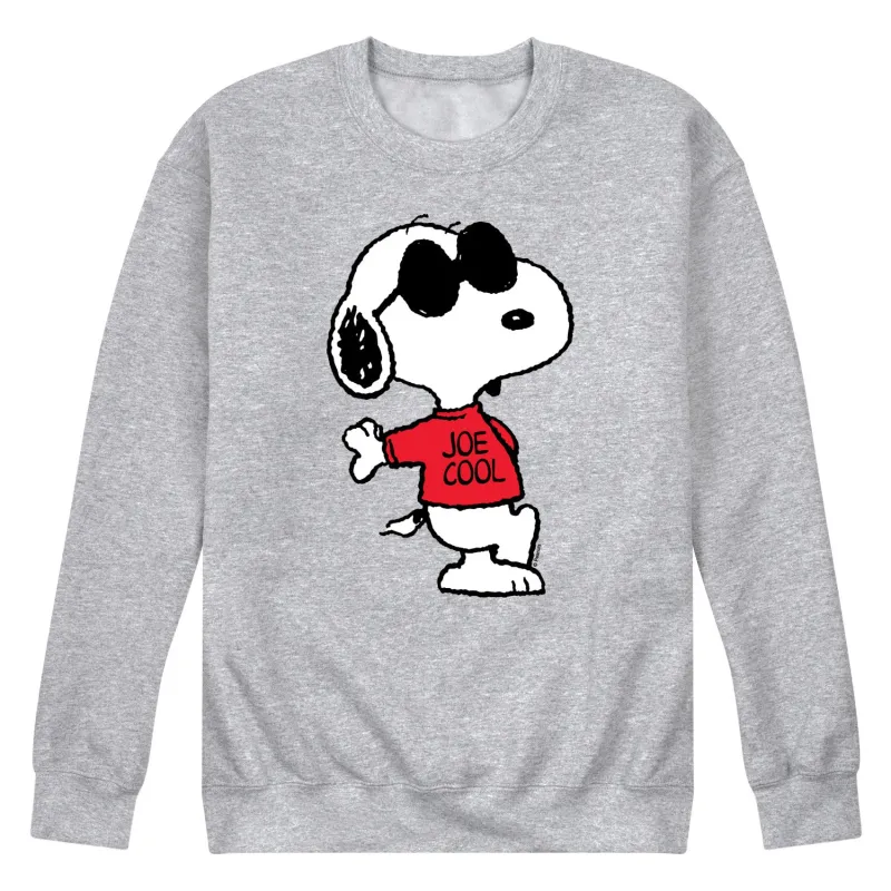 Peanuts - Joe Cool - Men's Crew Fleece Sweatshirt made by Peanuts