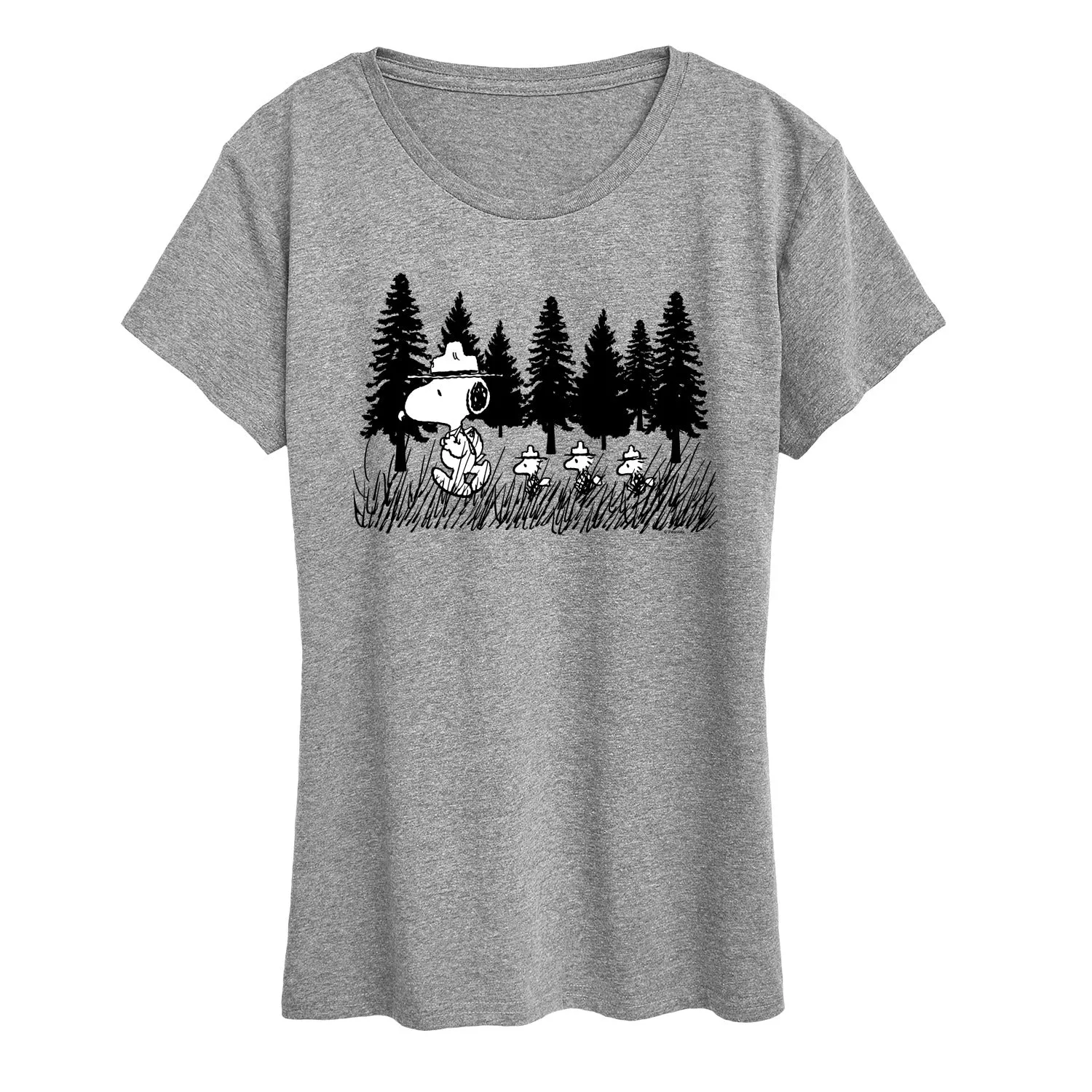 Peanuts - Troopping Along - Women's Short Sleeve Graphic T-Shirt sold by Zulily product image thumbnail 2
