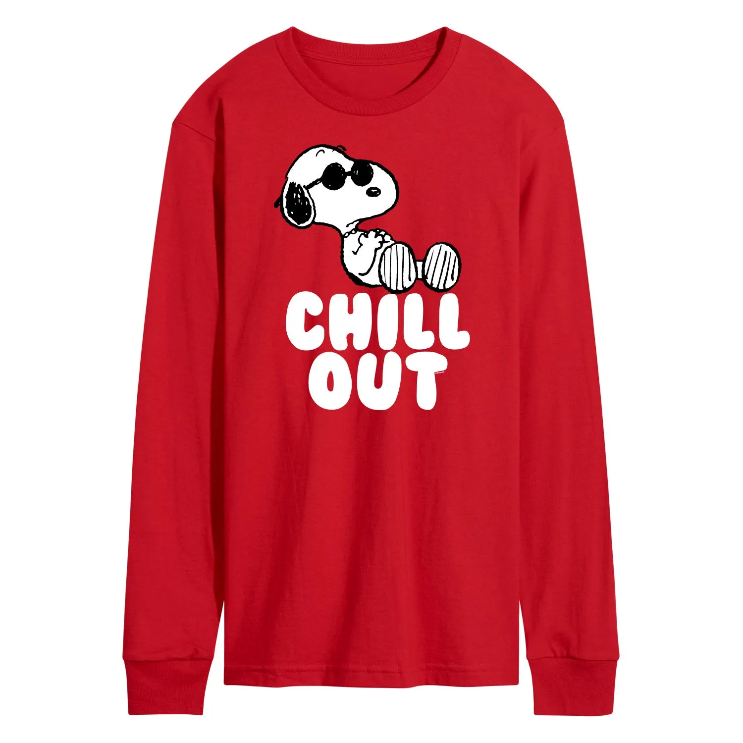 Peanuts - Chill Out - Men's Long Sleeve Graphic T-Shirt sold by Zulily product image thumbnail 4
