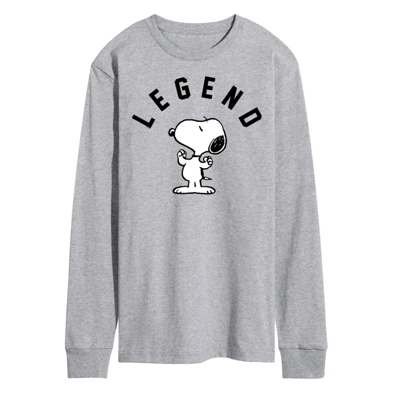 Peanuts - Legend - Men's Long Sleeve Graphic T-Shirt sold by Zulily
