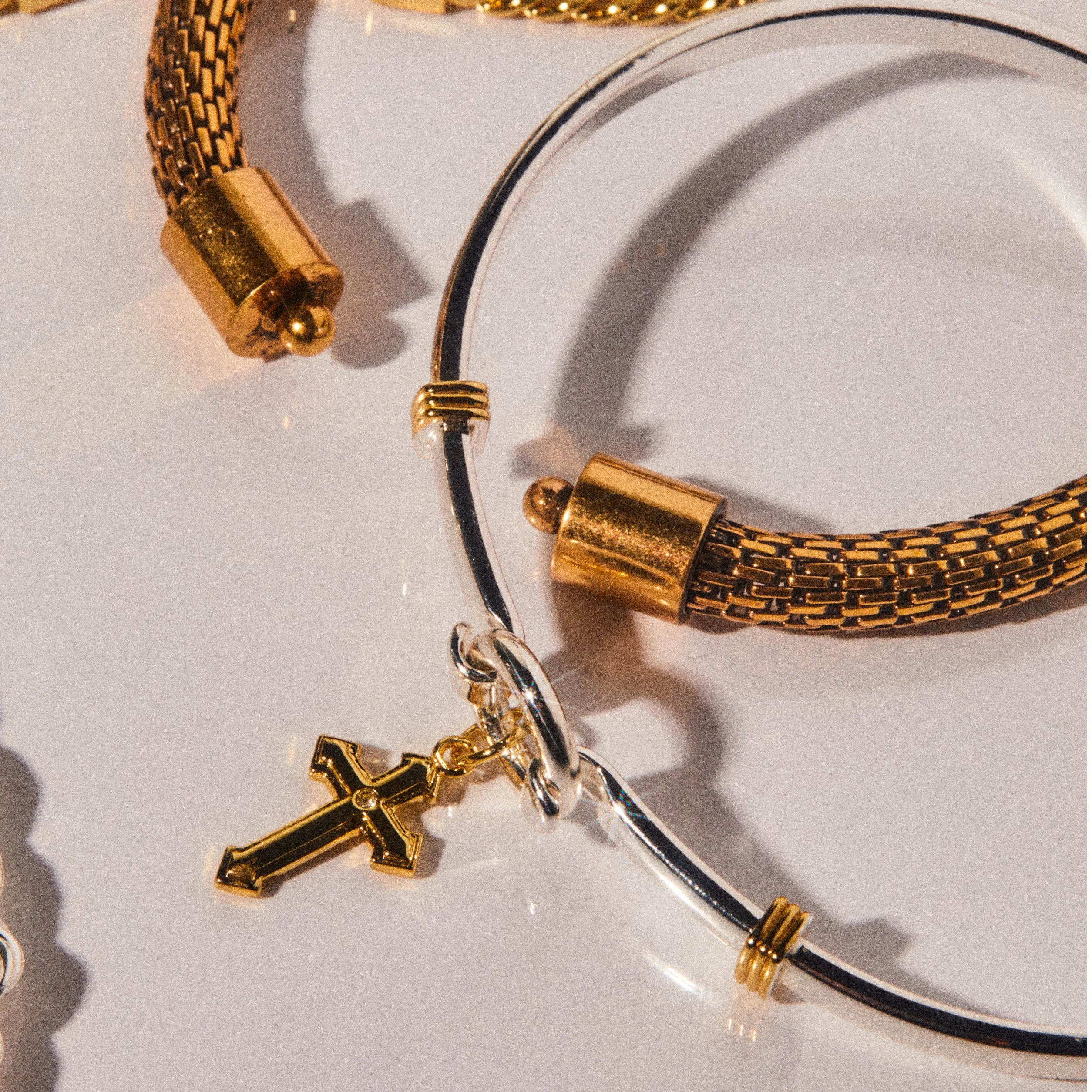 Cross Clip Bangle sold by Zulily product image thumbnail 3