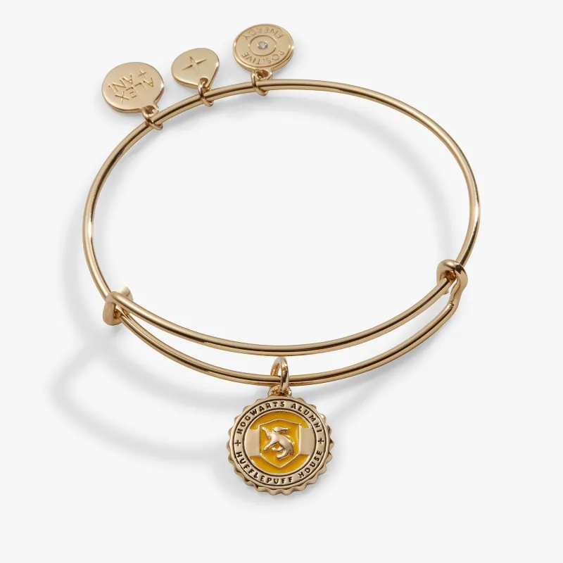 Harry Potter™ Hufflepuff House Charm Bangle sold by Zulily