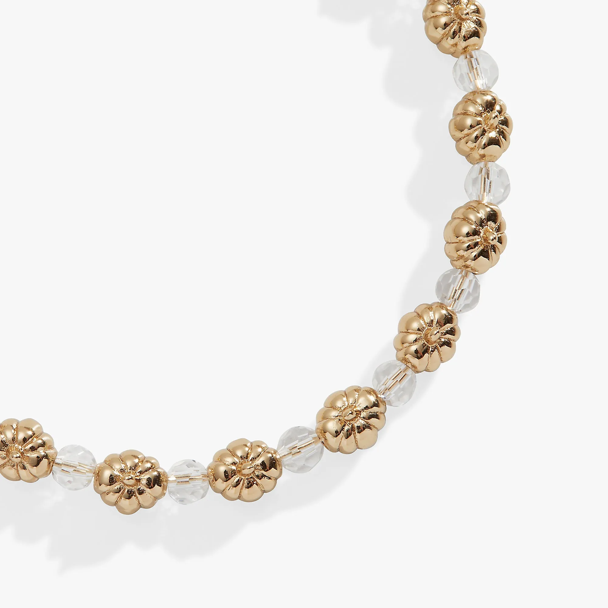 Pumpkin + Crystal Beaded Bangle sold by Zulily product image thumbnail 3