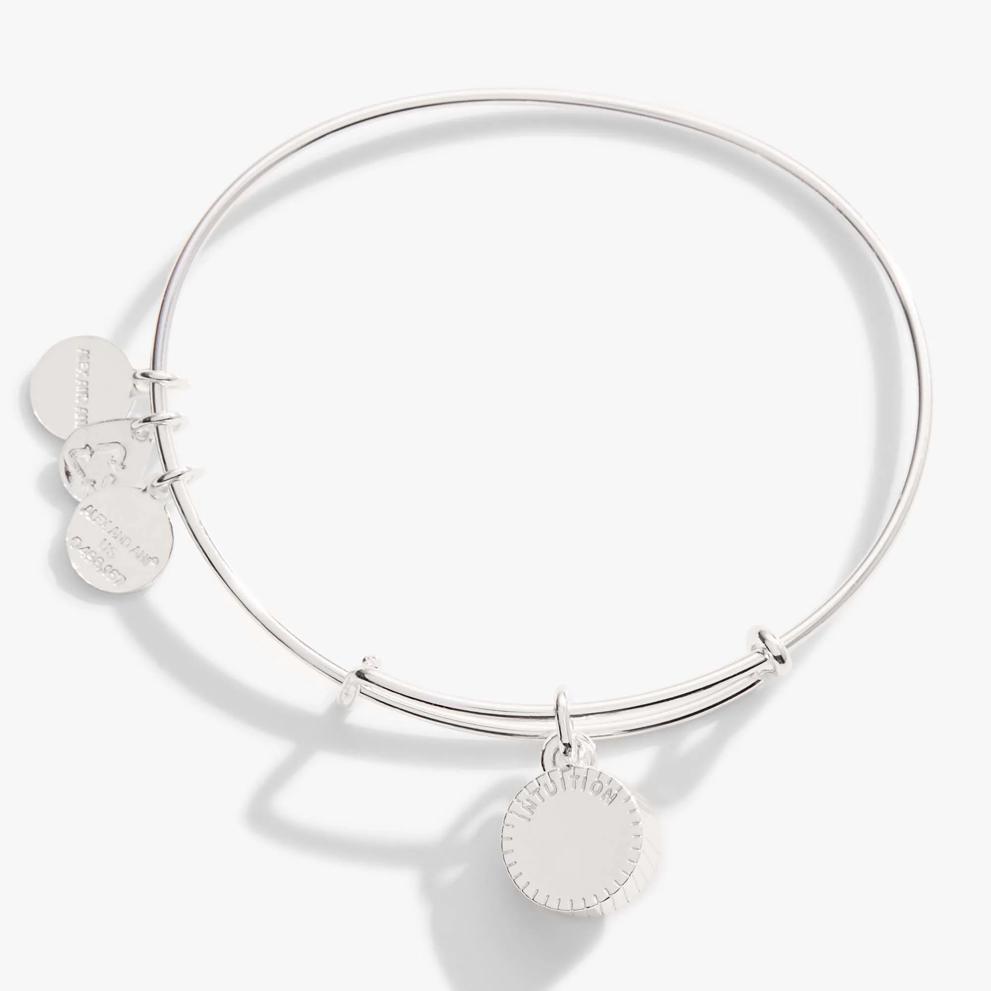 February Birthstone Charm Bangle, Amethyst sold by Zulily product image thumbnail 4