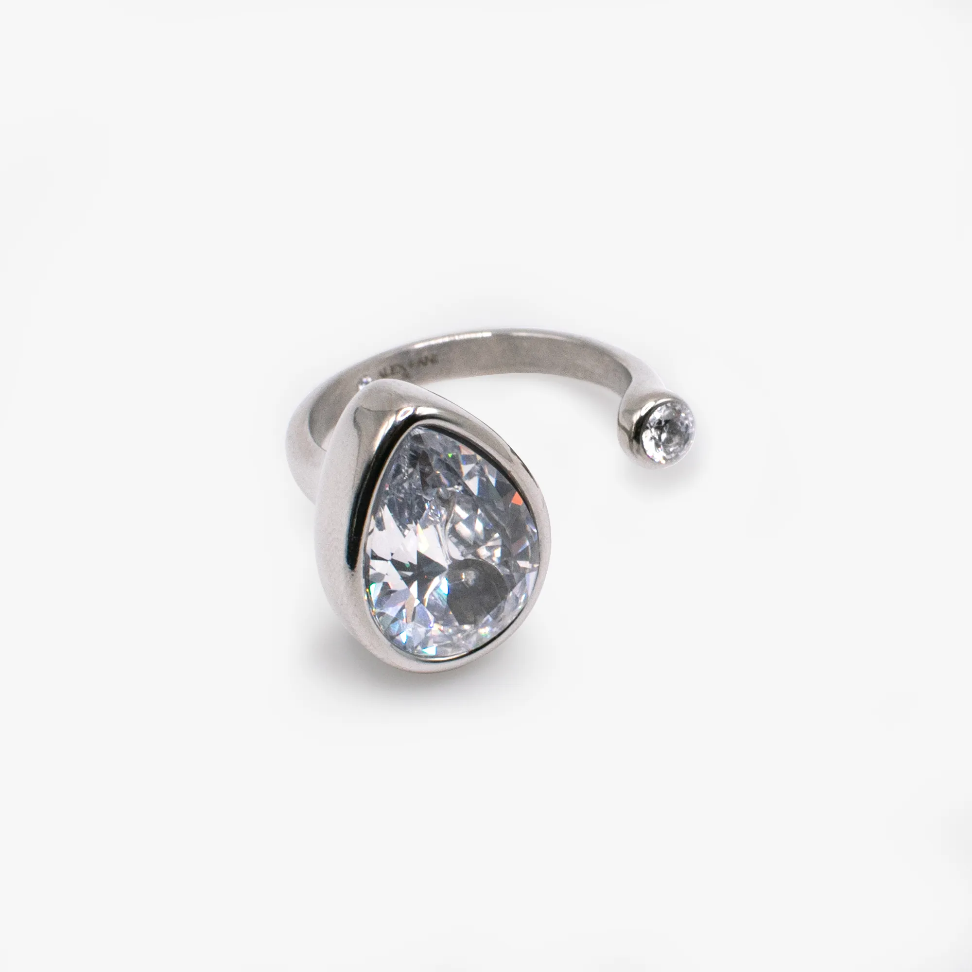 Teardrop Crystal Ring sold by Zulily product image thumbnail 4