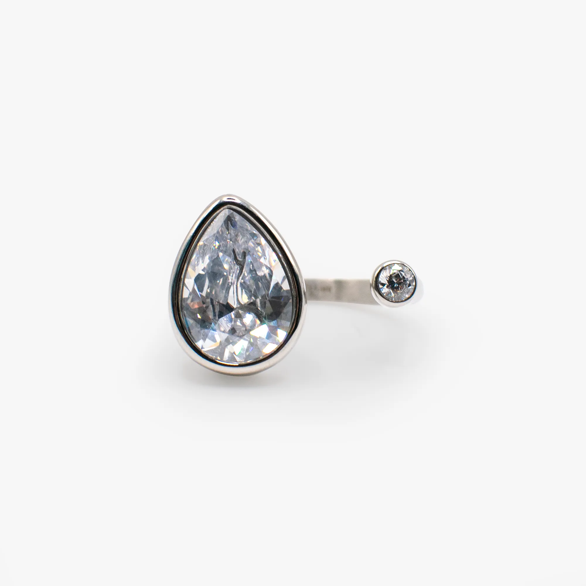 Teardrop Crystal Ring sold by Zulily