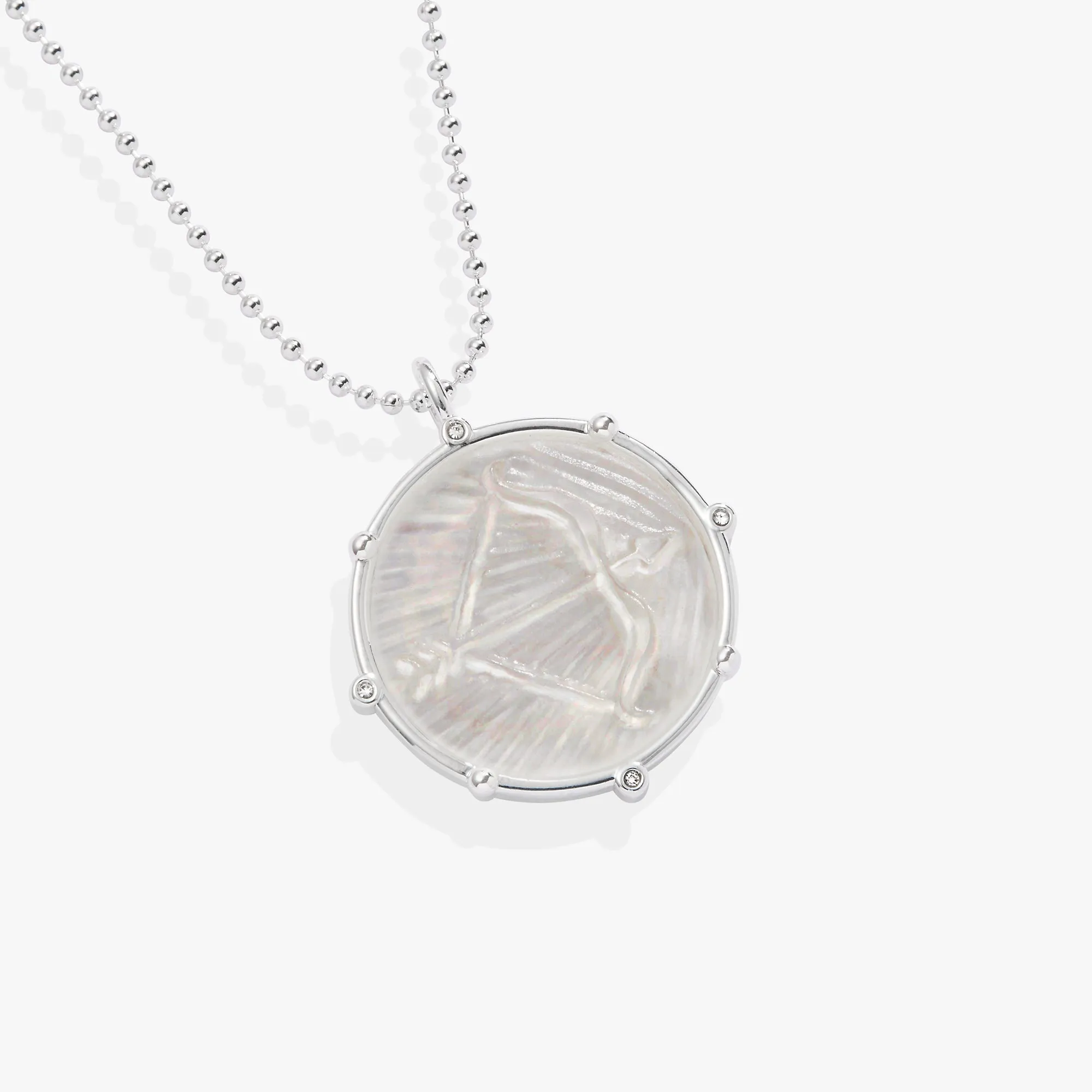 Sagittarius Zodiac Double-Sided Charm Necklace sold by Zulily product image thumbnail 3