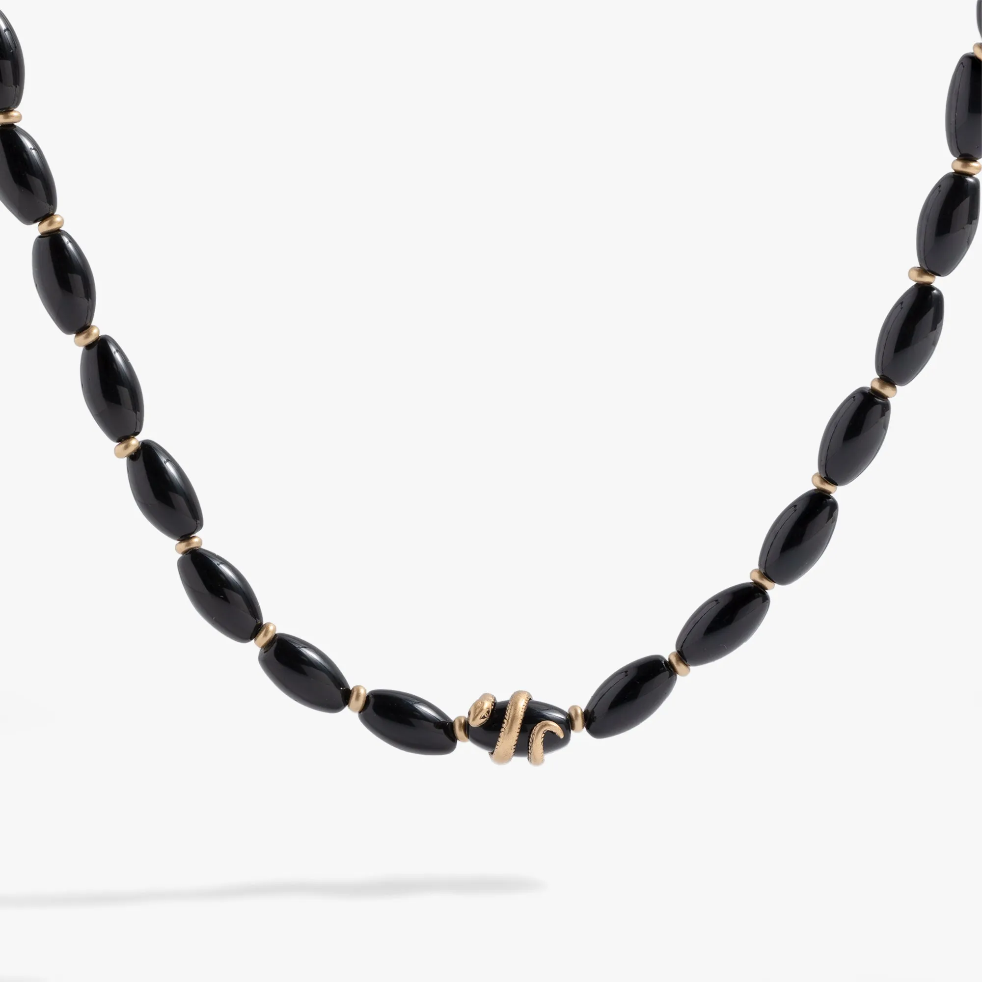 Untamed Beaded Snake Necklace 16" sold by Zulily