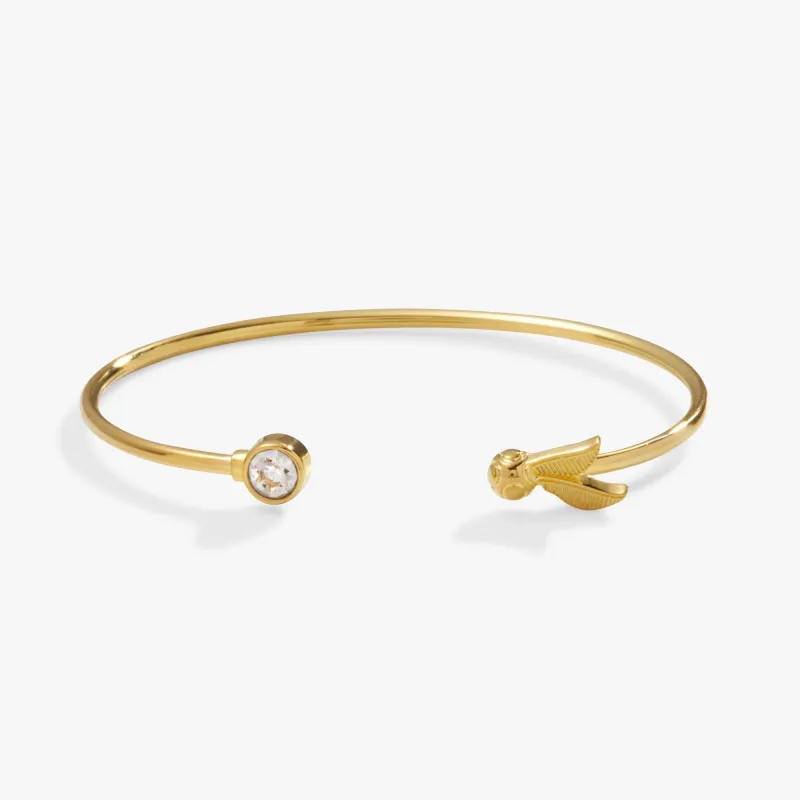 Harry Potter™ Golden Snitch + Crystal Flex Cuff sold by Zulily