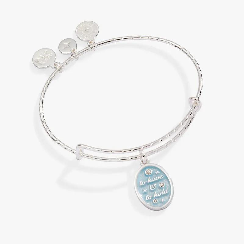 'To Have And To Hold' Bridal Bangle sold by Zulily