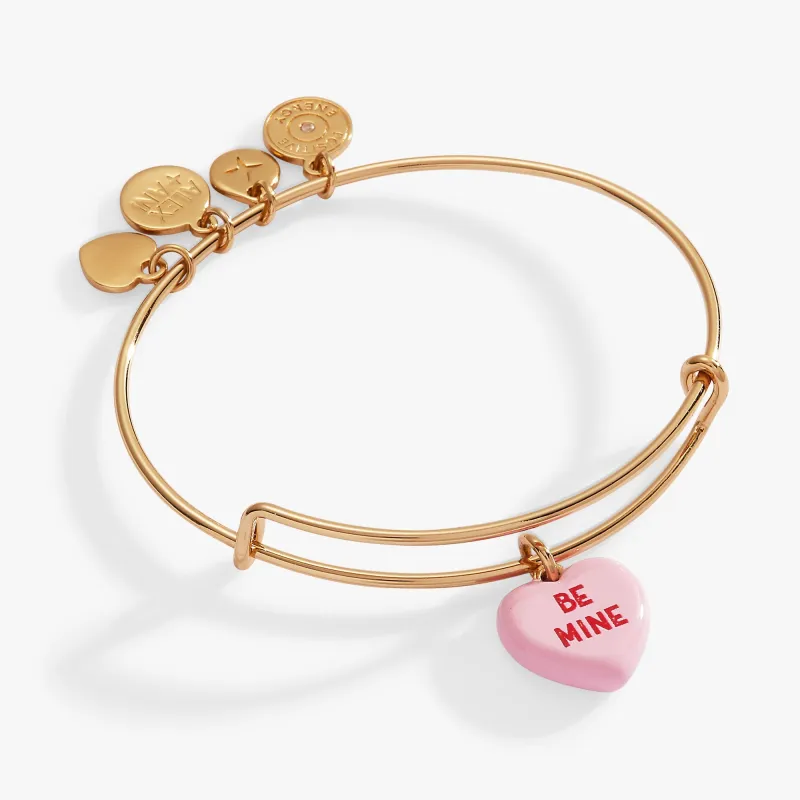 Sweethearts® 'Be Mine' Charm Bangle sold by Zulily