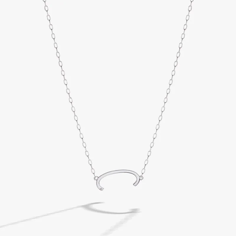 Initial C Precious Elongated Necklace sold by Zulily