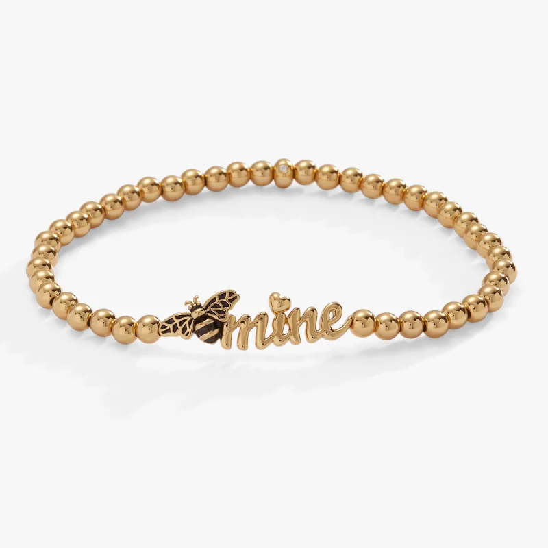 Bee Mine Stretch Bracelet made by Zulily