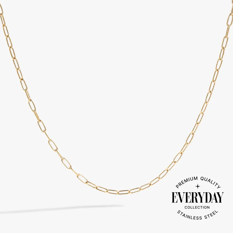 Paperclip Charm & Layering Necklace sold by Zulily