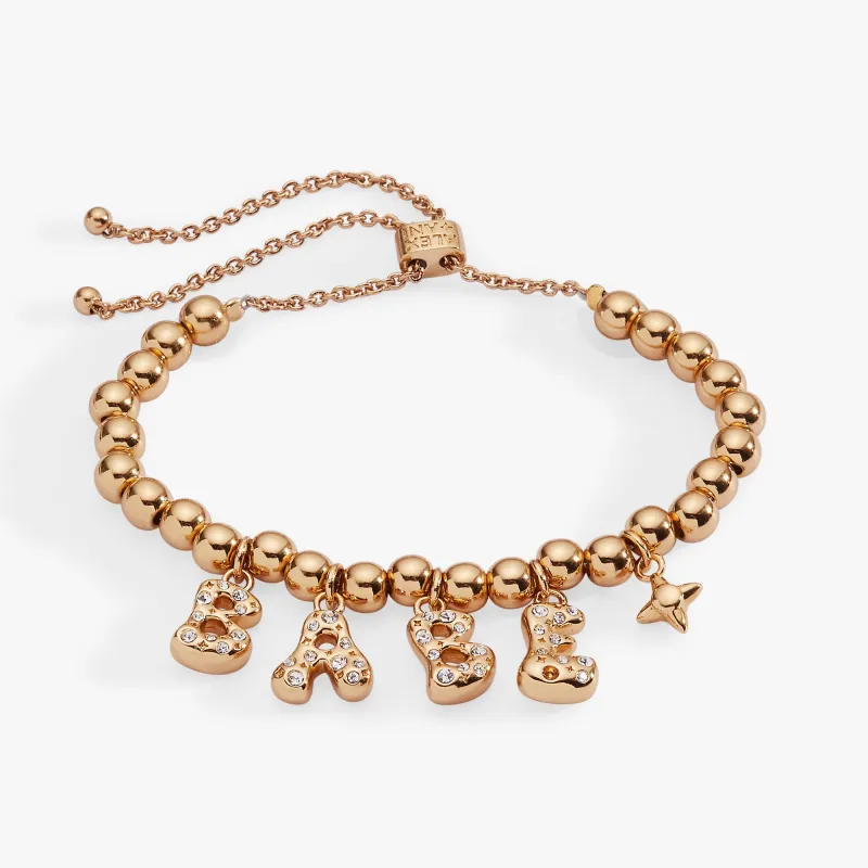 'Babe' Bubble Beaded Bolo Bracelet made by Alex and Ani