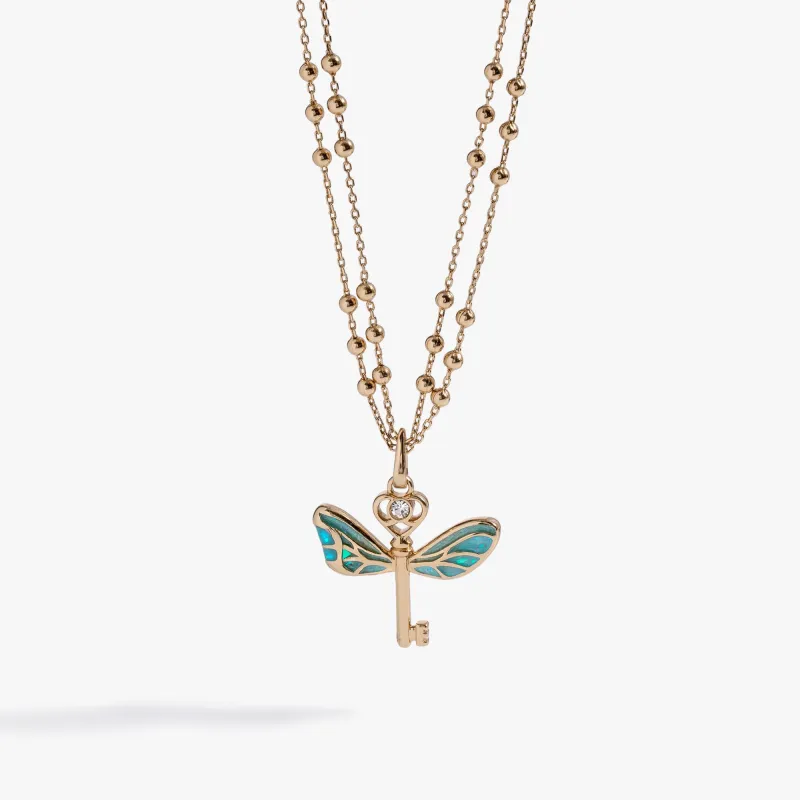 Harry Potter™ Flying Keys Necklace sold by Zulily