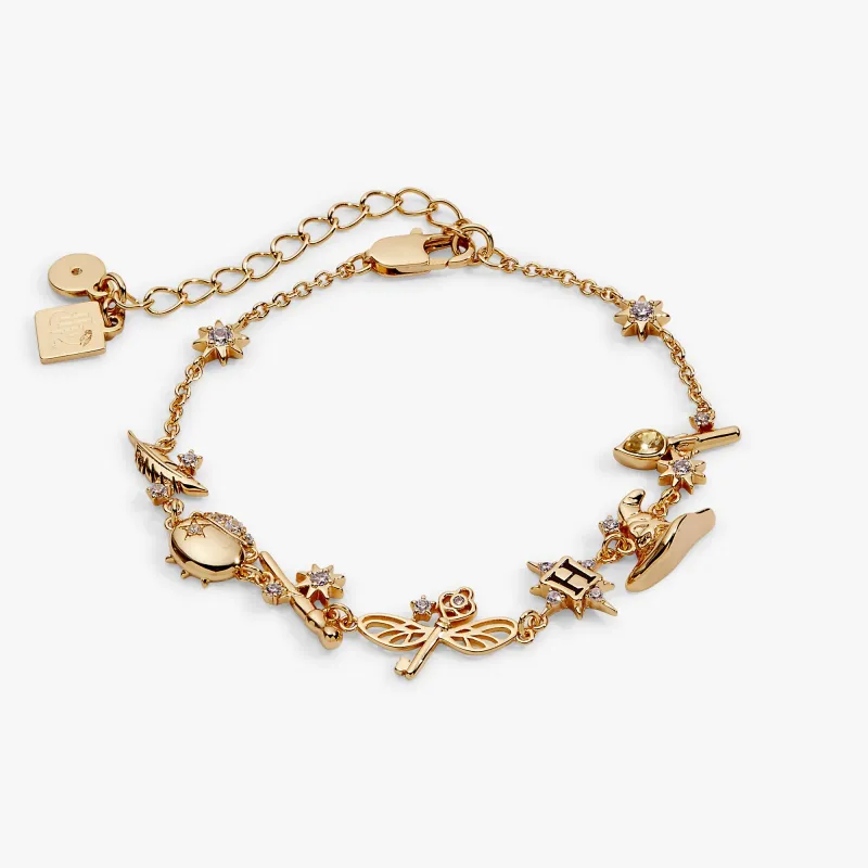 Harry Potter™ Mixed Icon Inline Charm Bracelet sold by Zulily