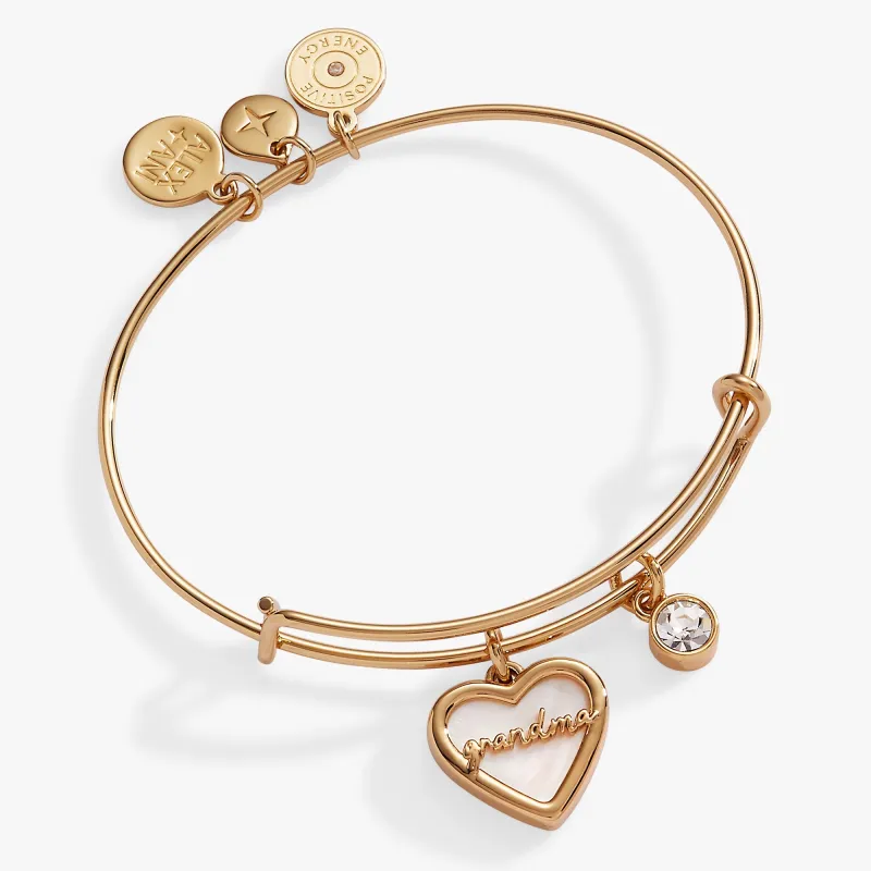 Grandma Mother of Pearl Bangle sold by Zulily