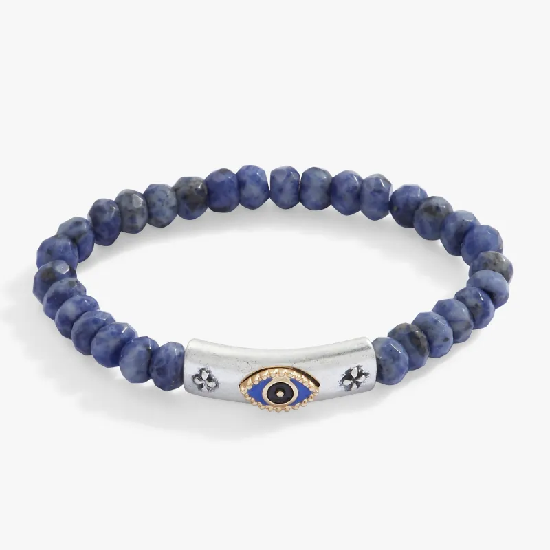 Antique Evil Eye Stretch Bracelet sold by Zulily