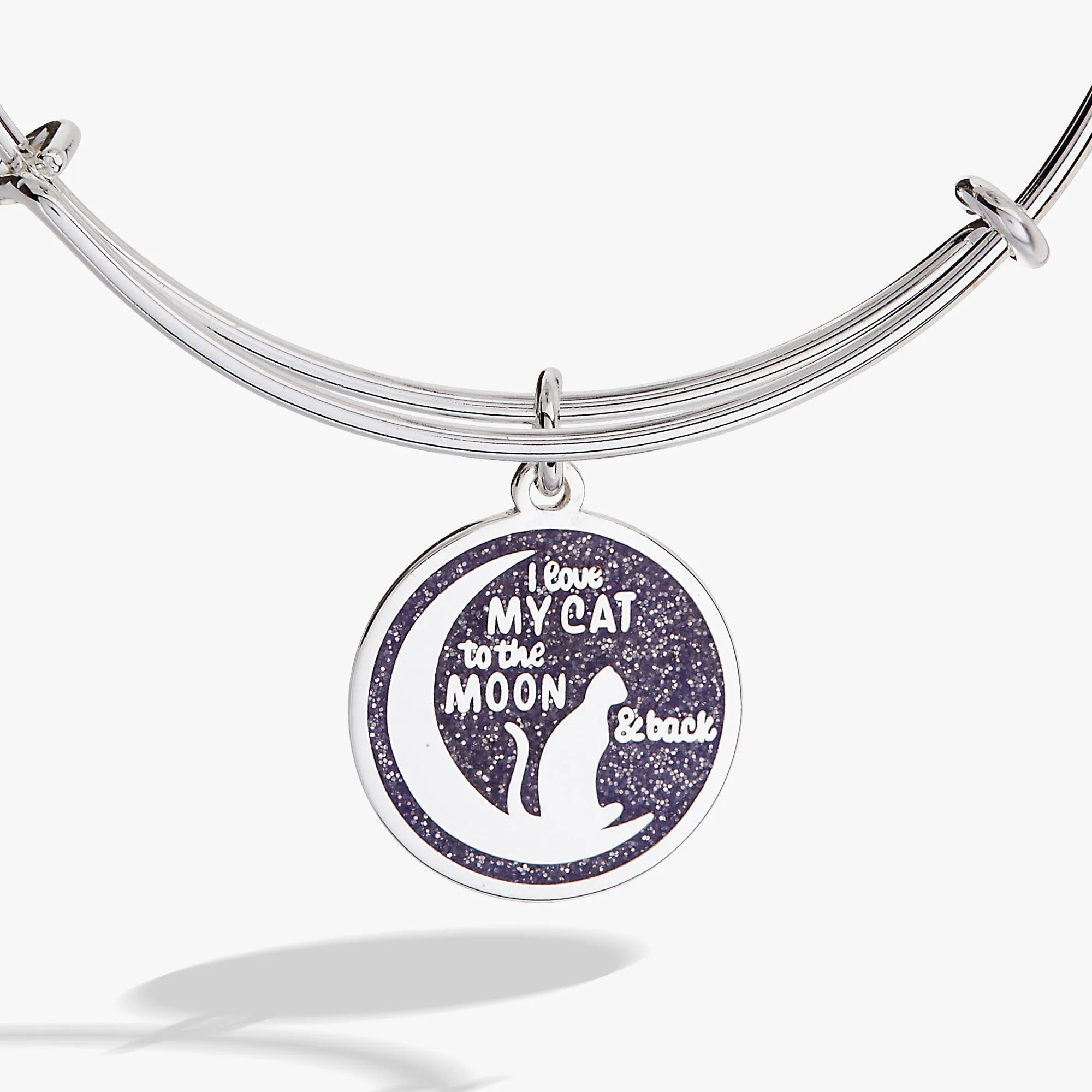 'Love My Cat to the Moon and Back' Bangle sold by Zulily product image thumbnail 2