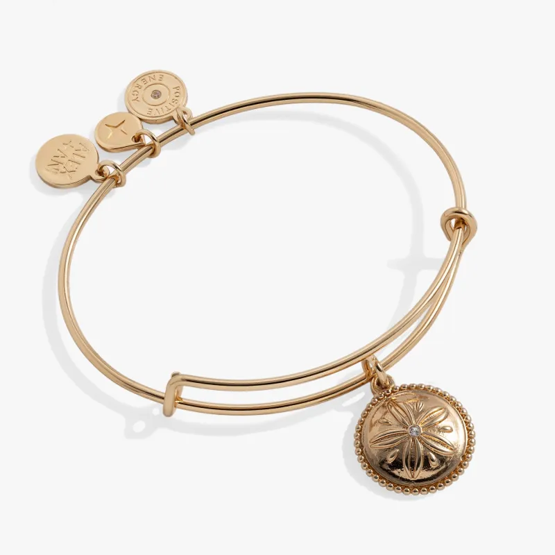 Sand Dollar Charm Bangle made by Alex and Ani