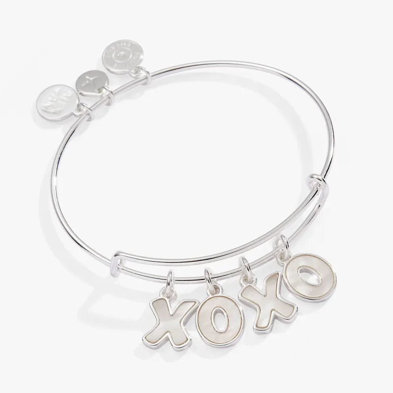 XOXO Charm Bangle sold by Zulily
