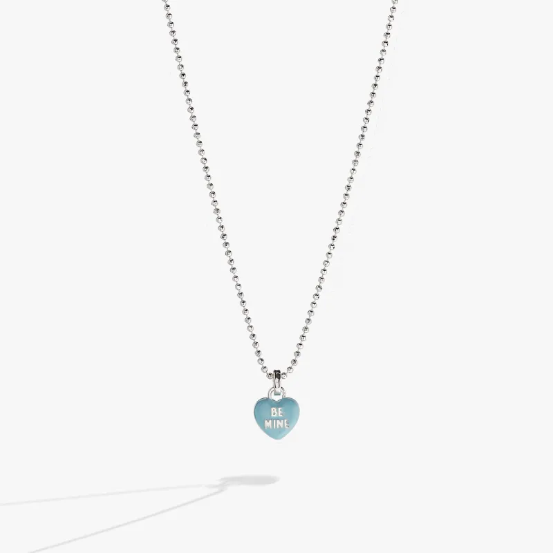 Sweethearts® 'Be Mine' Pendant Charm Necklace sold by Zulily