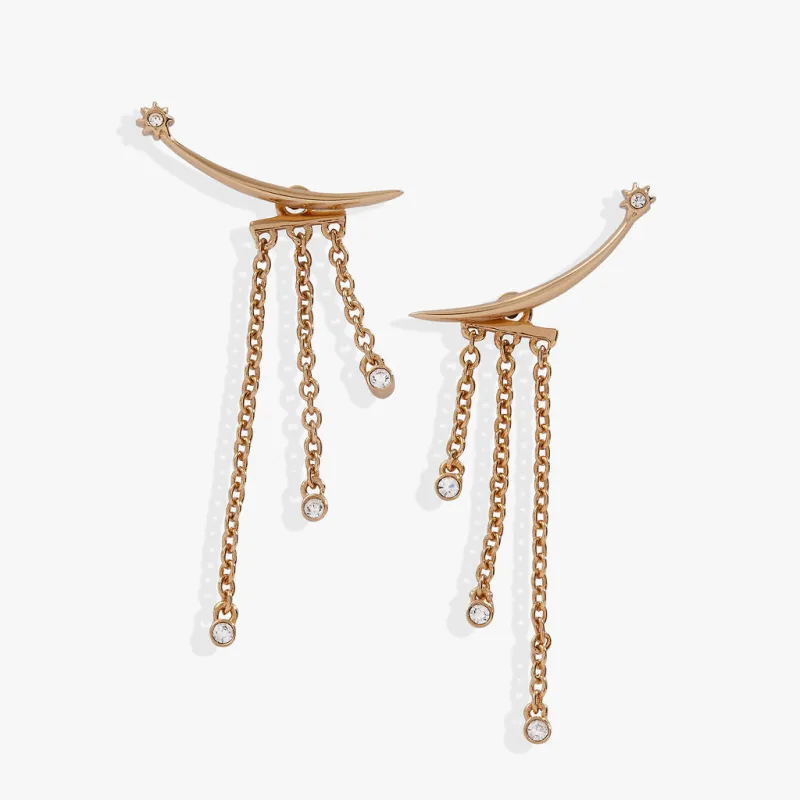 Celestial Shooting Star Ear Jacket Earring made by Alex and Ani