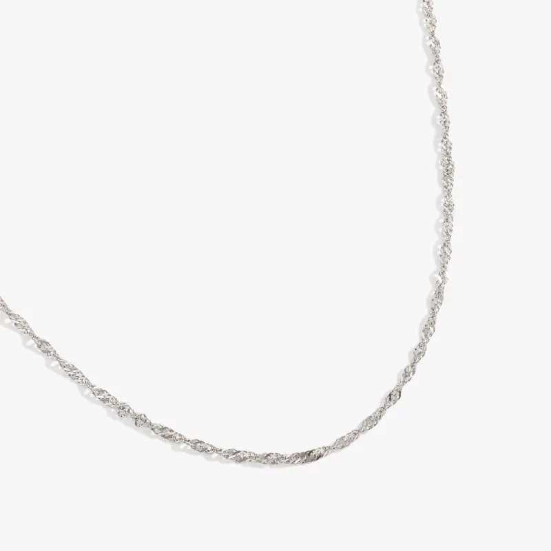 Singapore Chain Charm & Layering Necklace made by Alex and Ani