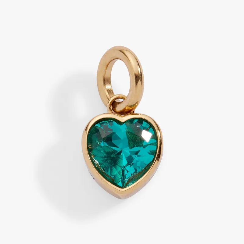 December 'Wisdom' Heart Birthstone Charm sold by Zulily