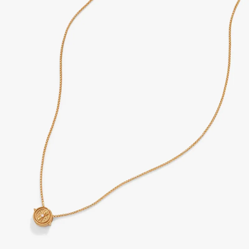 Harry Potter™ Time Turner Necklace, Gold sold by Zulily