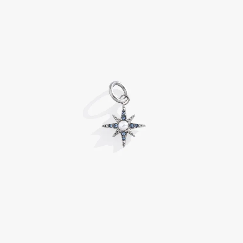 Crystal & Pearl North Star Interchangeable Charm made by Zulily