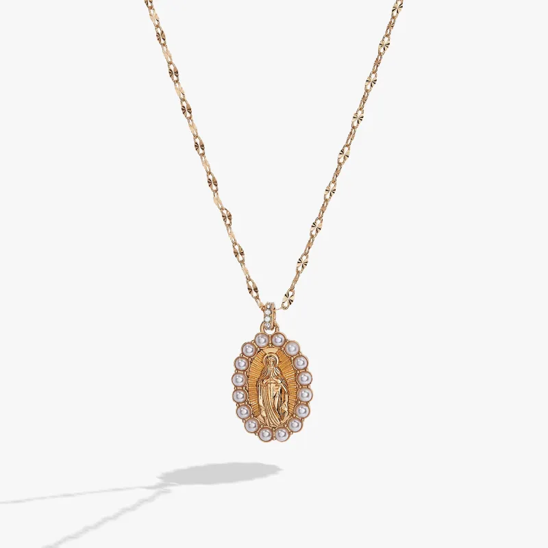 Divine Guides Mary Pendant Necklace made by Alex and Ani