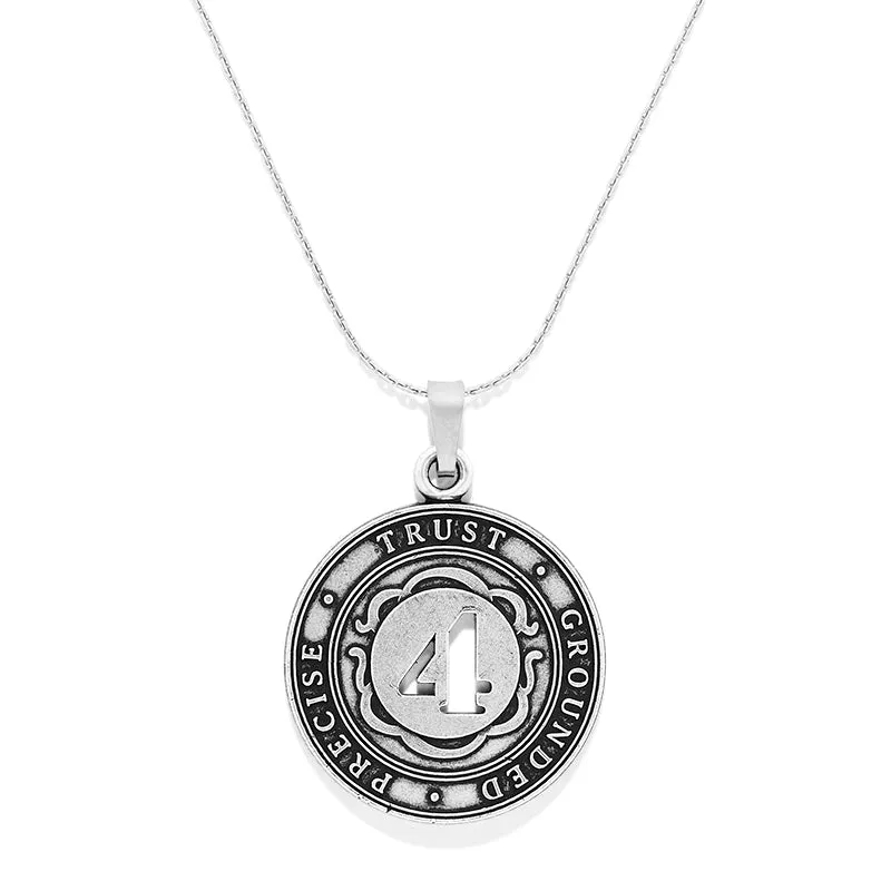 Number 4 Necklace, Expandable | Precise, Trust, and Grounded made by Alex and Ani