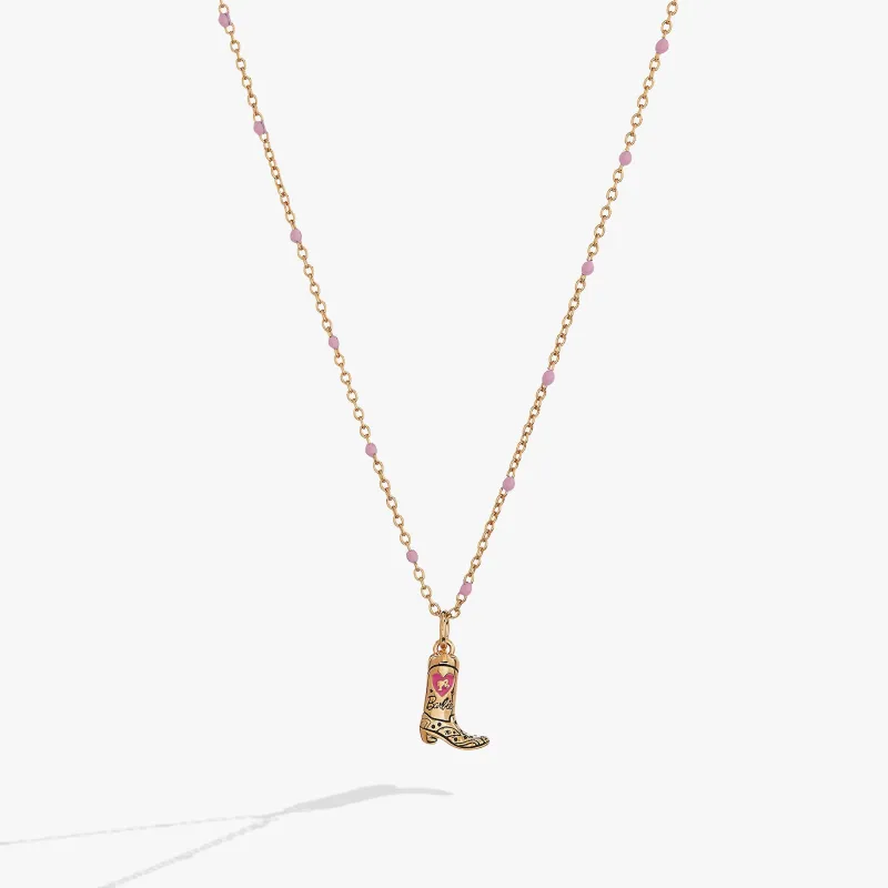 Barbie™ Cowboy Boot Pendant Necklace sold by Zulily