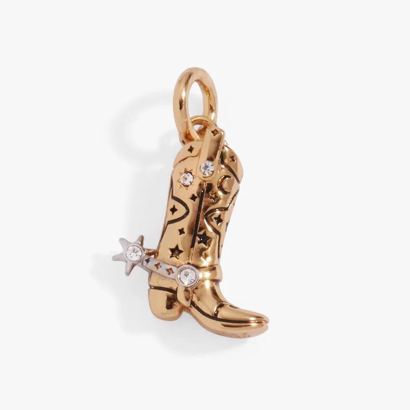 Cowgirl Boot Charm sold by Zulily