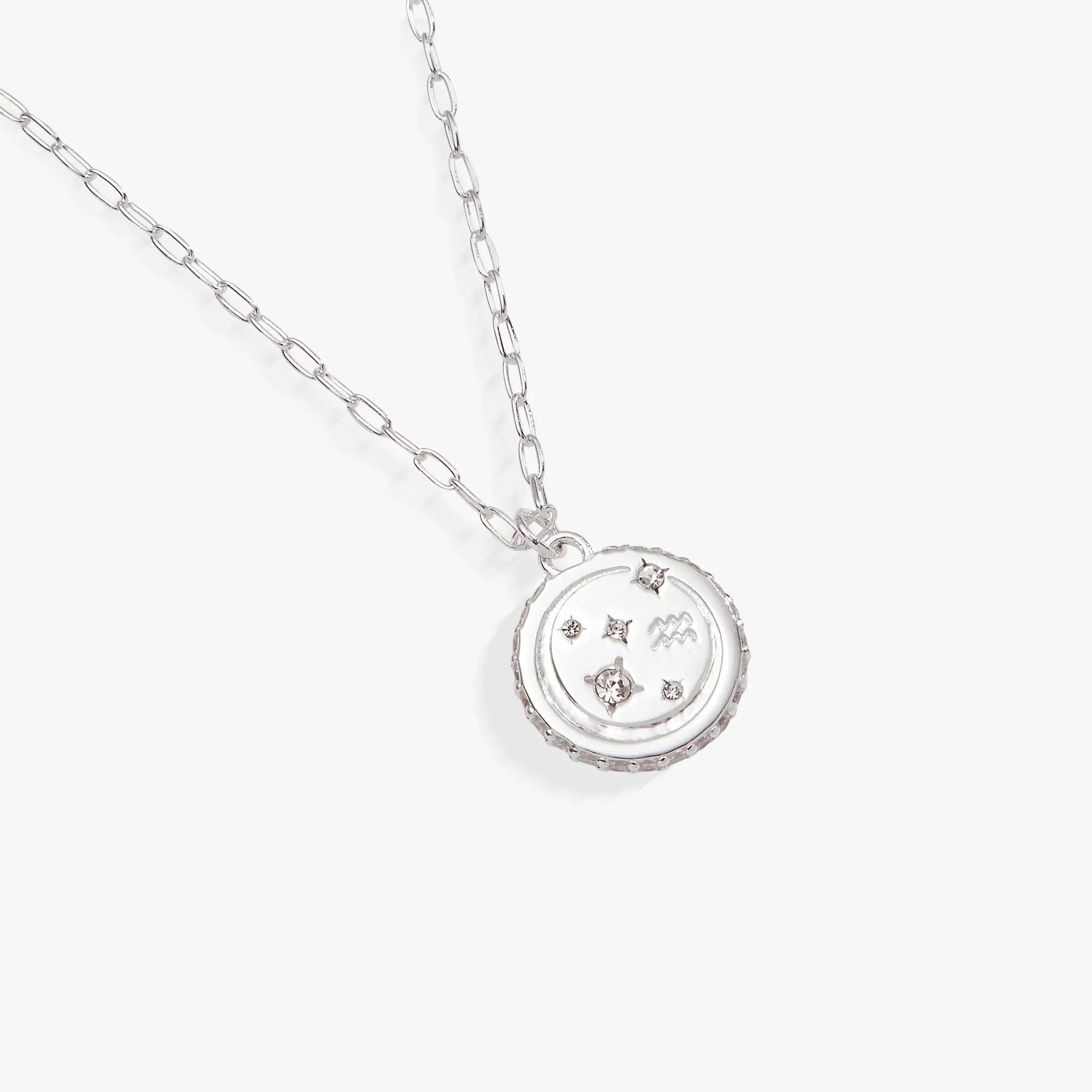 Aquarius Zodiac Precious Necklace sold by Zulily product image thumbnail 2