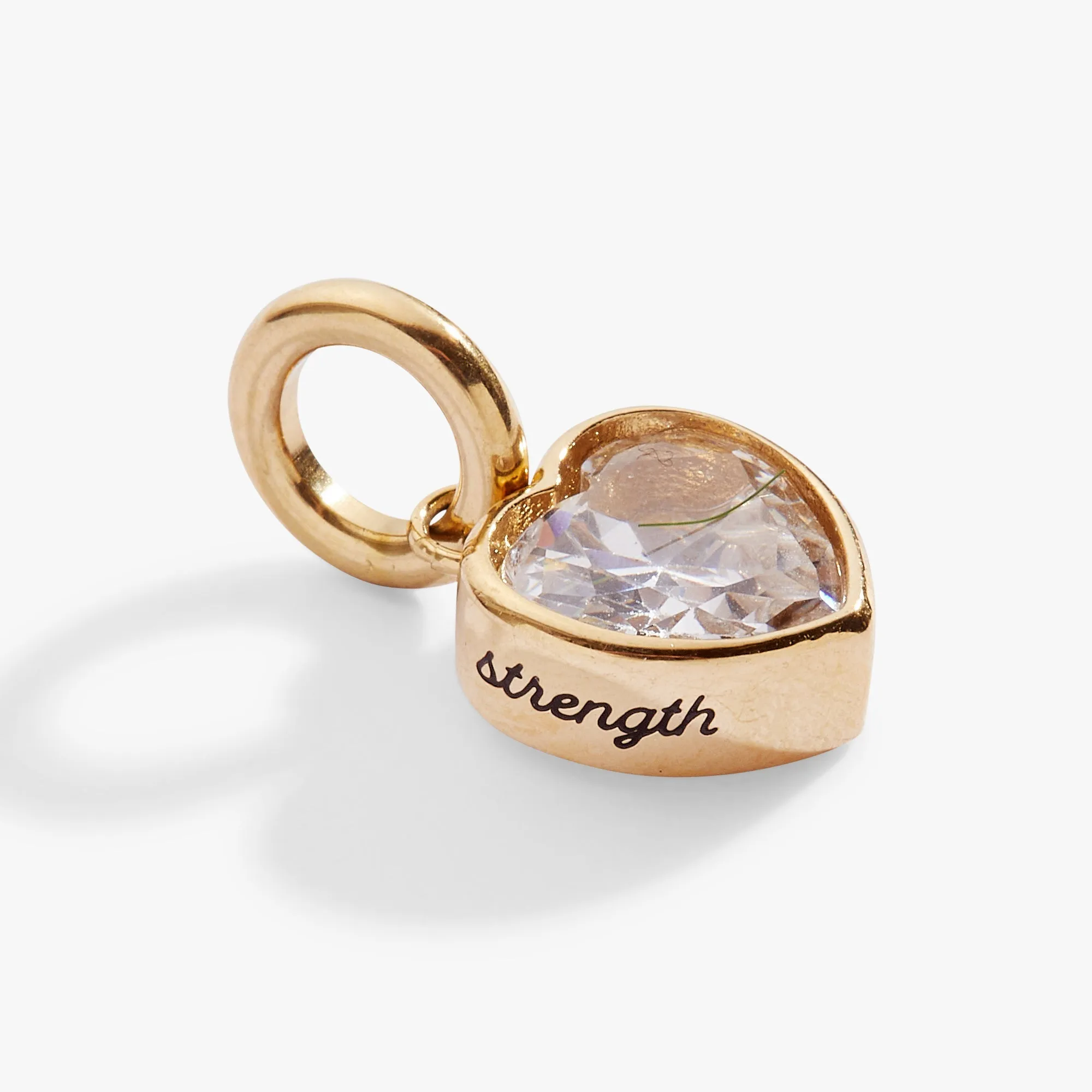 April 'Strength' Heart Birthstone Charm sold by Zulily product image thumbnail 3