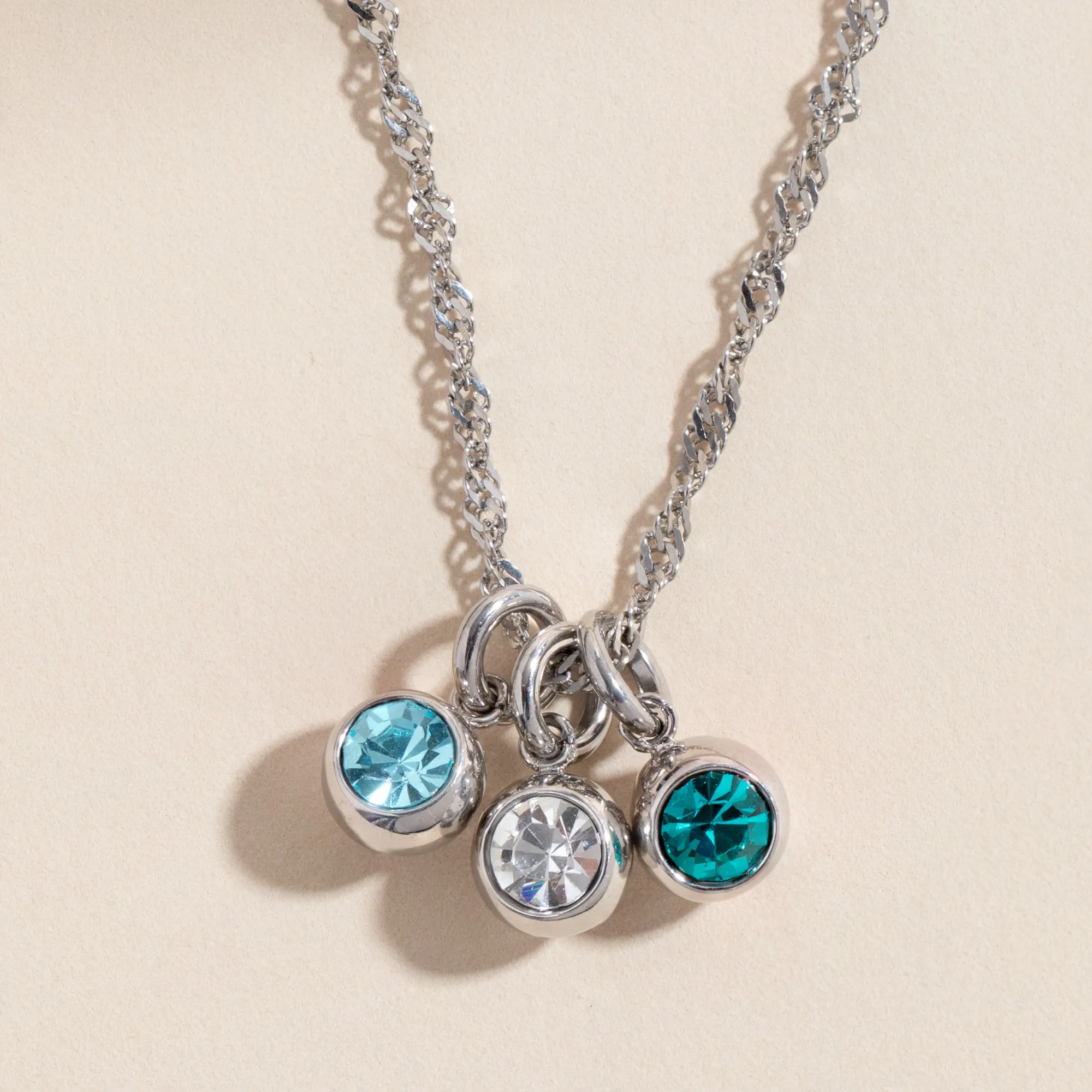 April Birthstone Interchangeable Charm sold by Zulily product image thumbnail 2