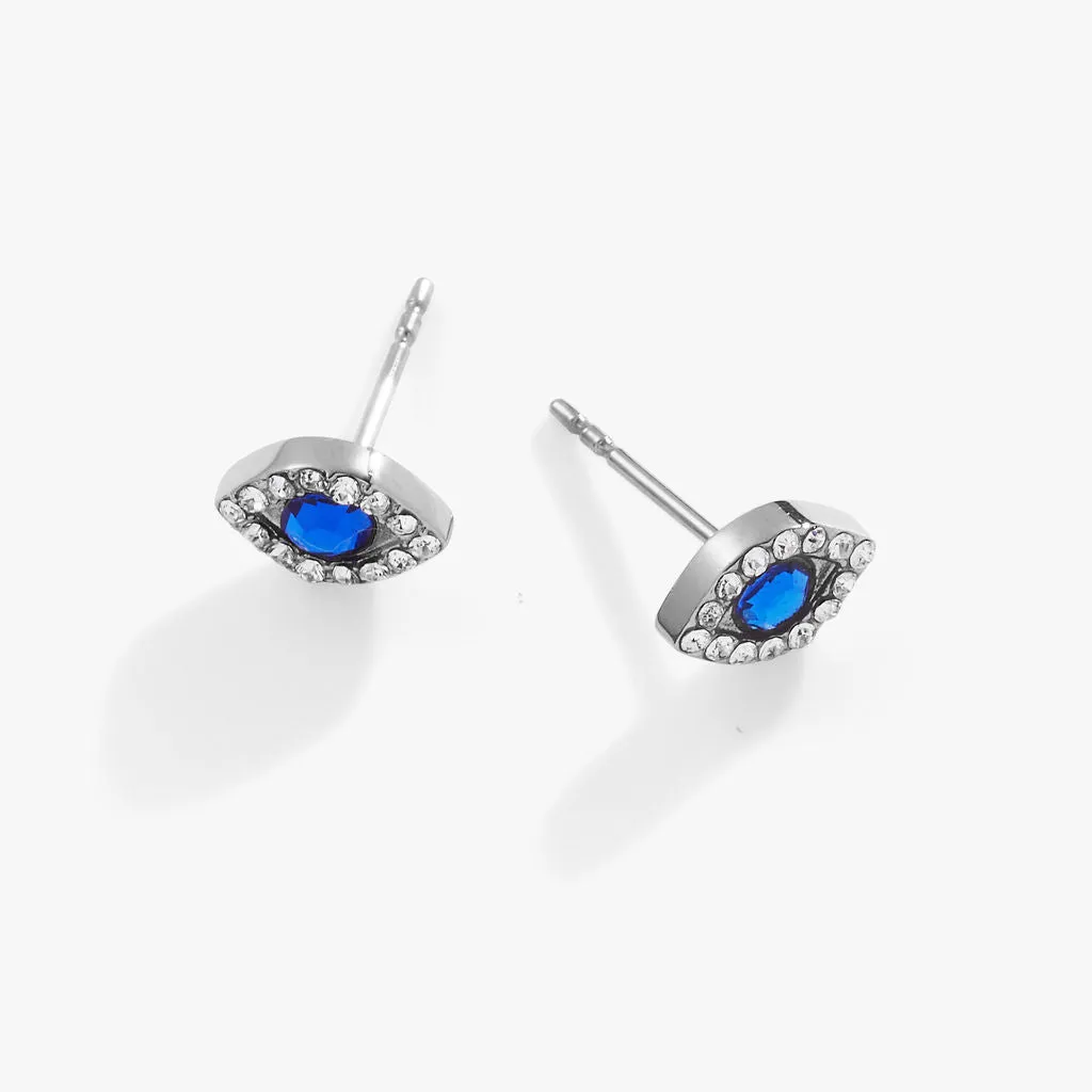 Evil Eye Mini Stud Earrings sold by Zulily