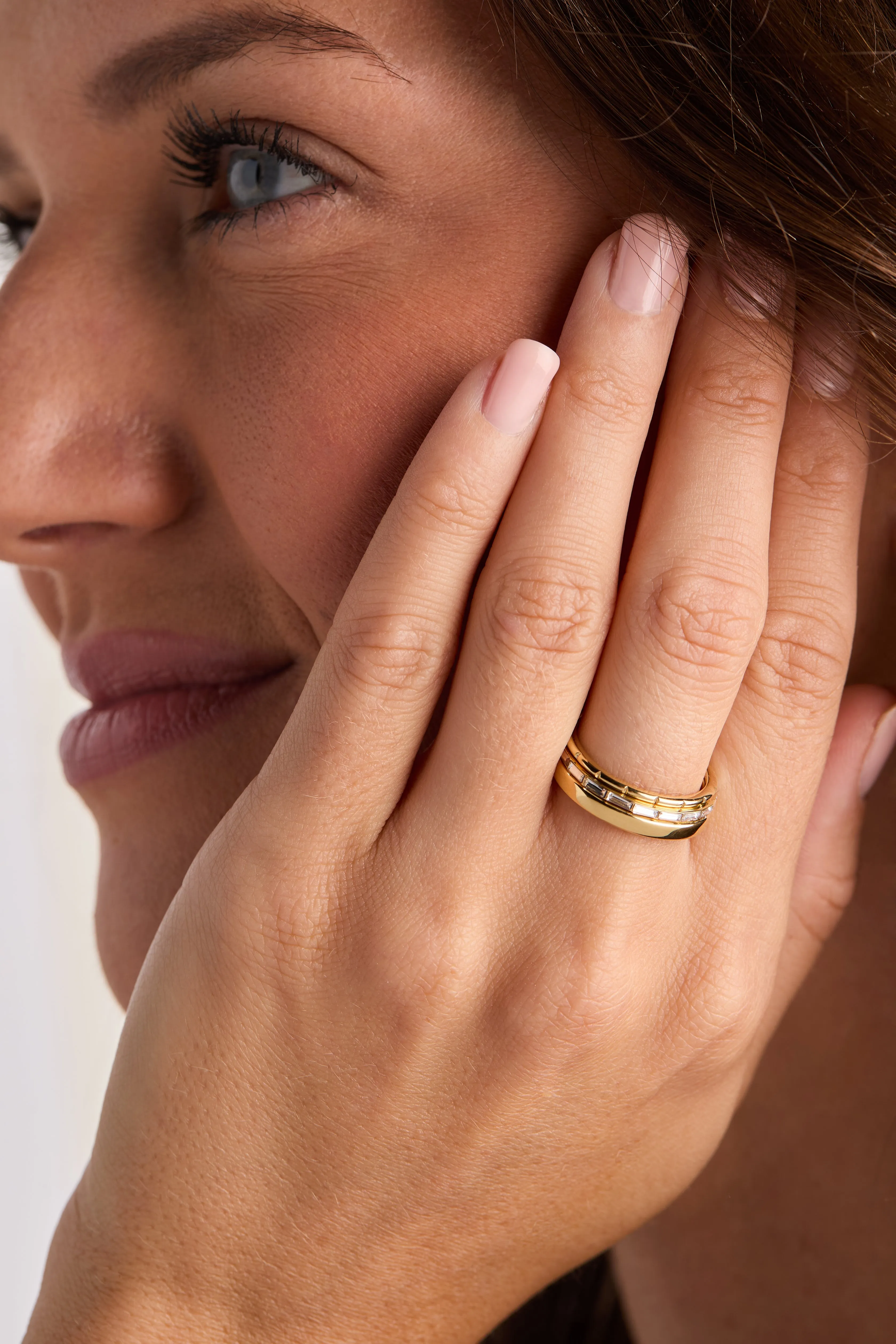 Baguette Stacking Ring Set of 3 sold by Zulily product image thumbnail 2