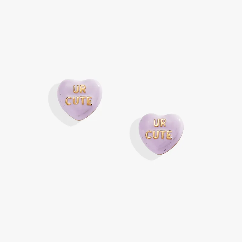 Sweethearts® 'UR Cute' Stud Earrings made by Alex and Ani