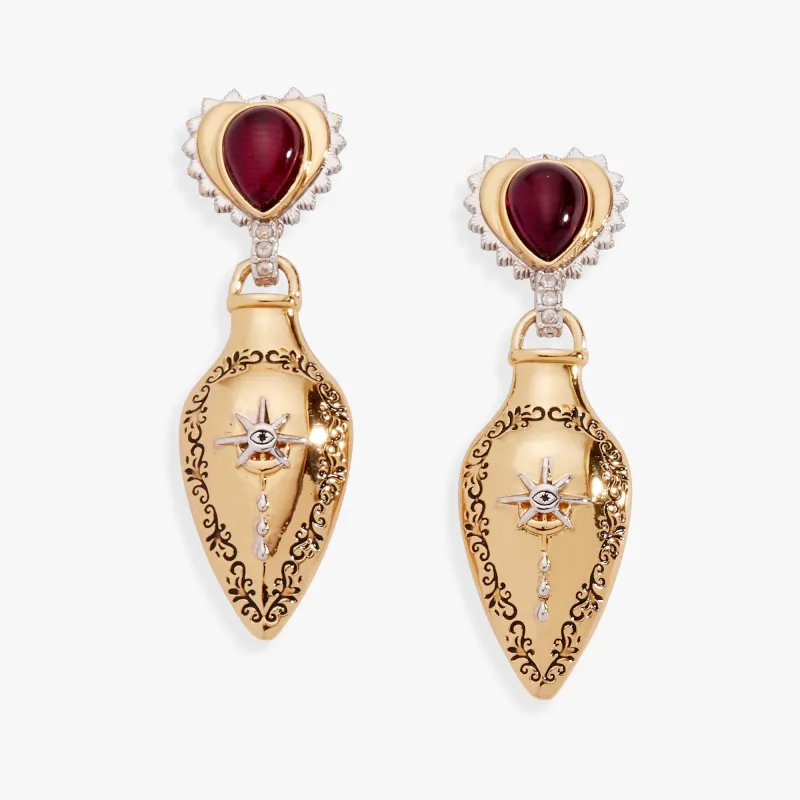 Moon Magic Potion Bottle Drop Earring sold by Zulily