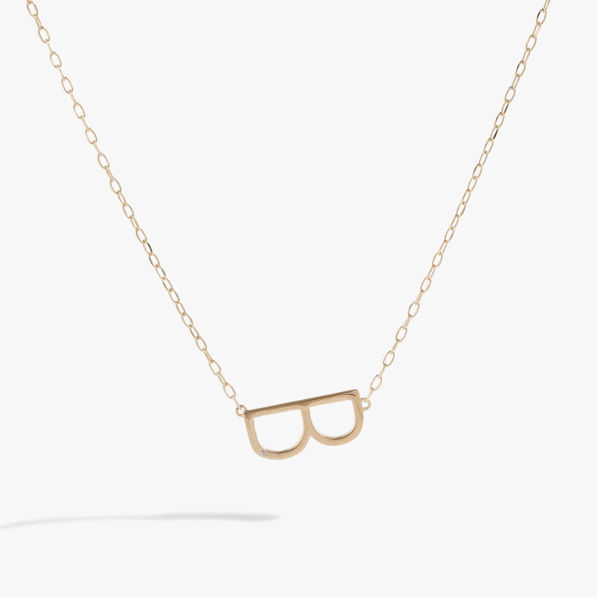 Initial B Precious Elongated Necklace sold by Zulily