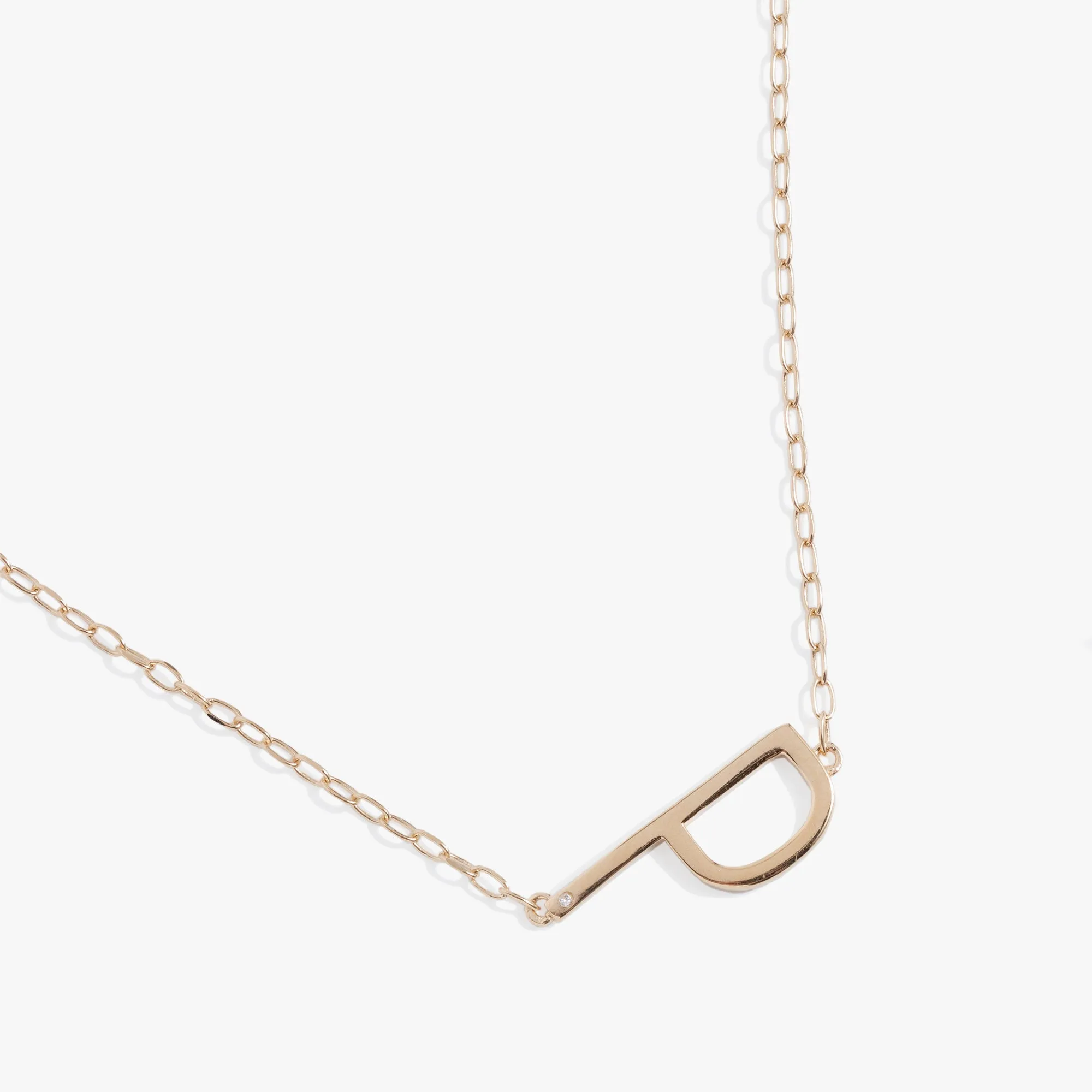 Initial P Precious Elongated Necklace sold by Zulily product image thumbnail 5