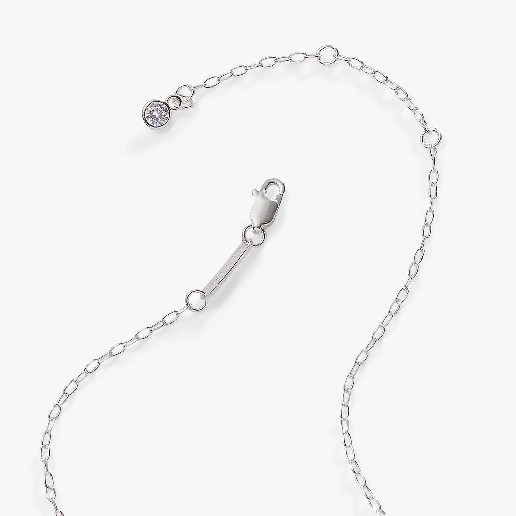 Initial P Precious Elongated Necklace sold by Zulily product image thumbnail 3