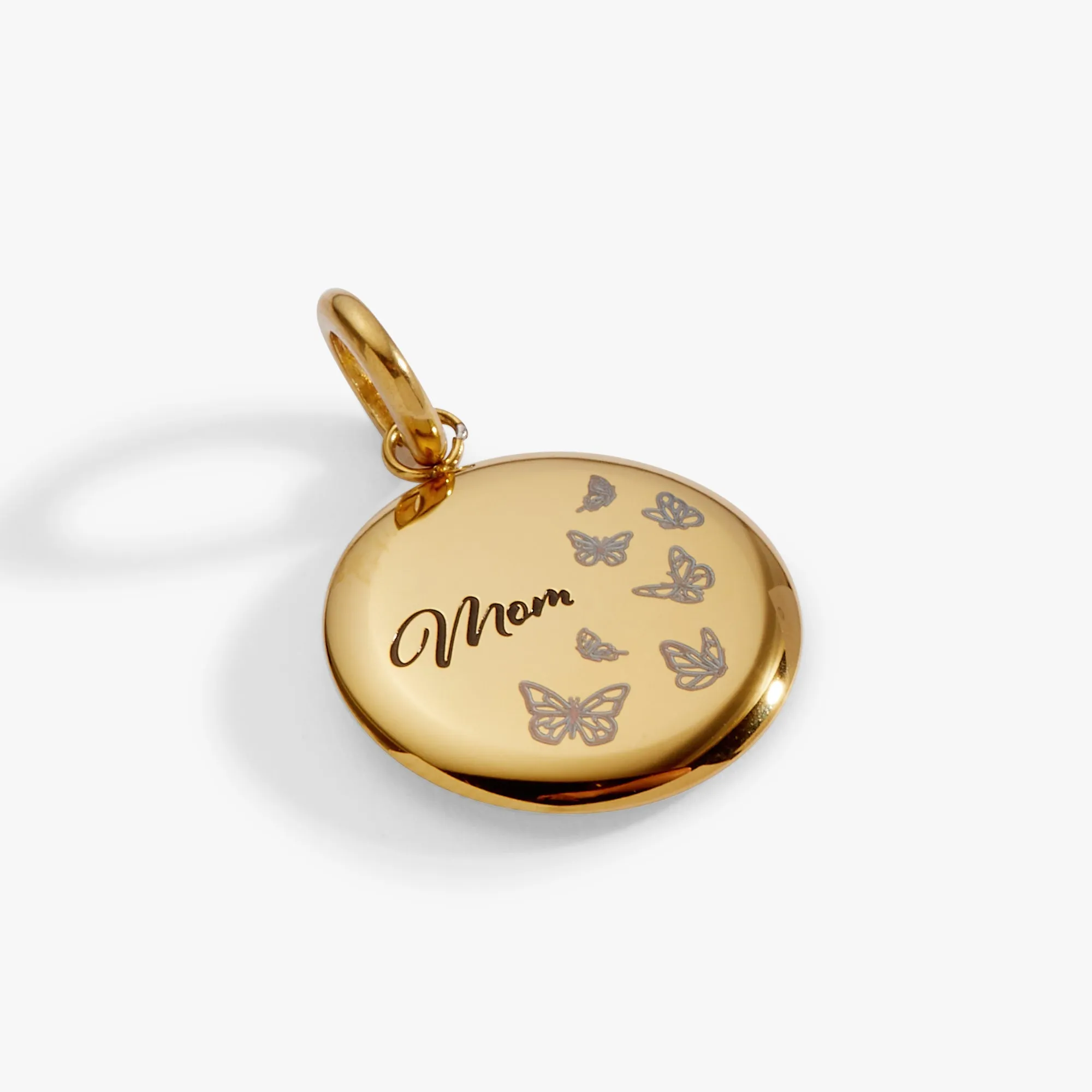 Mom Butterfly Disc Charm sold by Zulily product image thumbnail 3