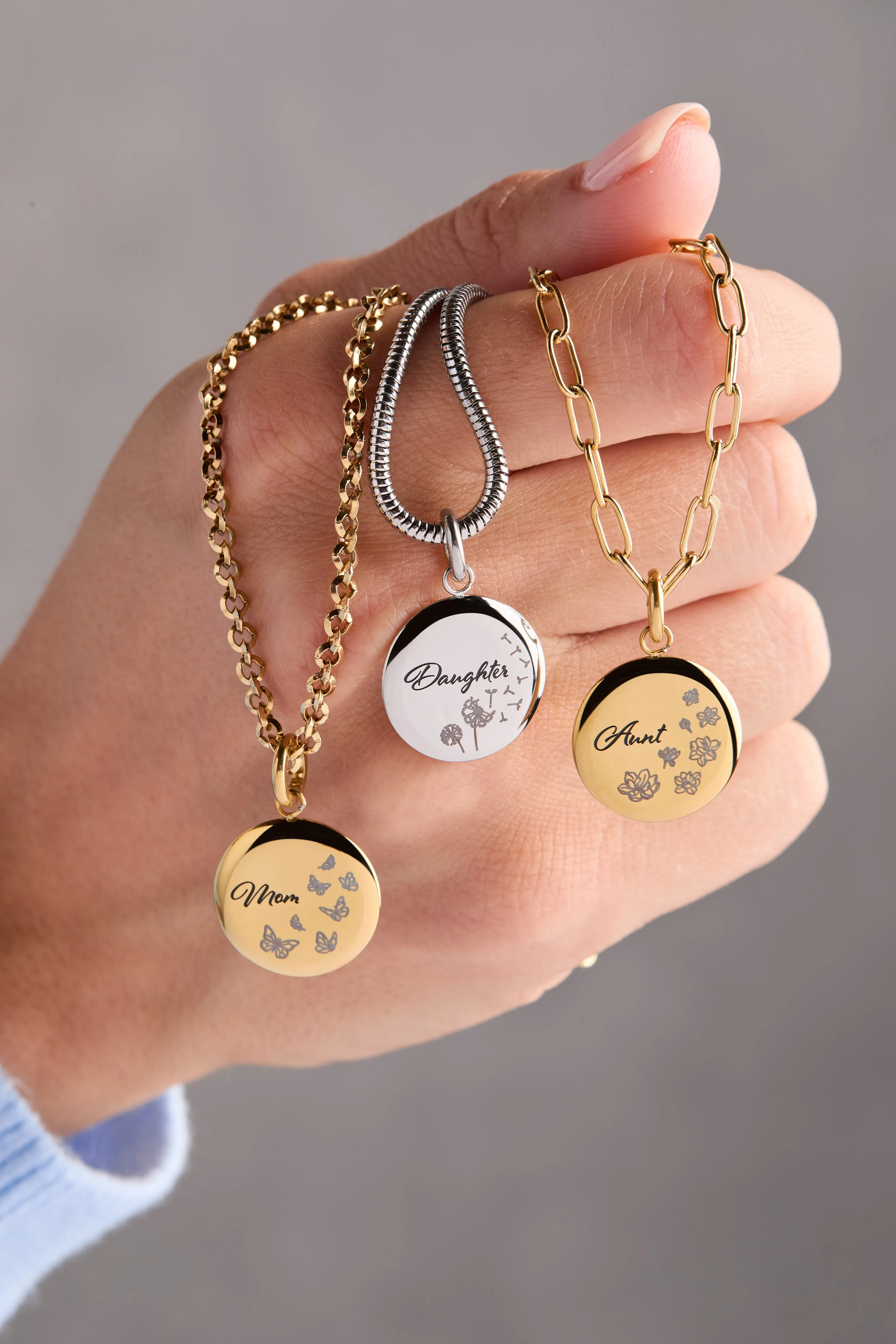 Mom Butterfly Disc Charm sold by Zulily product image thumbnail 2